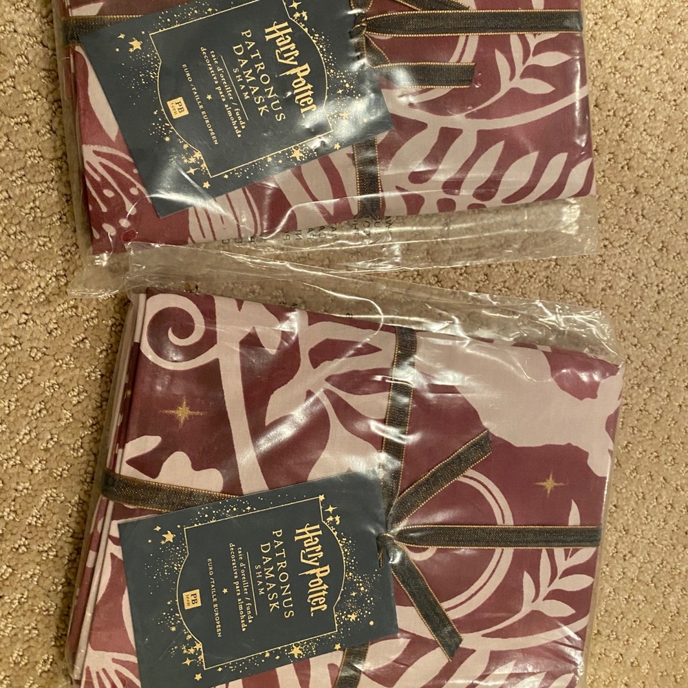 Harry Potter Euro Sham NWT